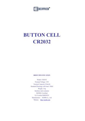 Button Cell Cr2032
