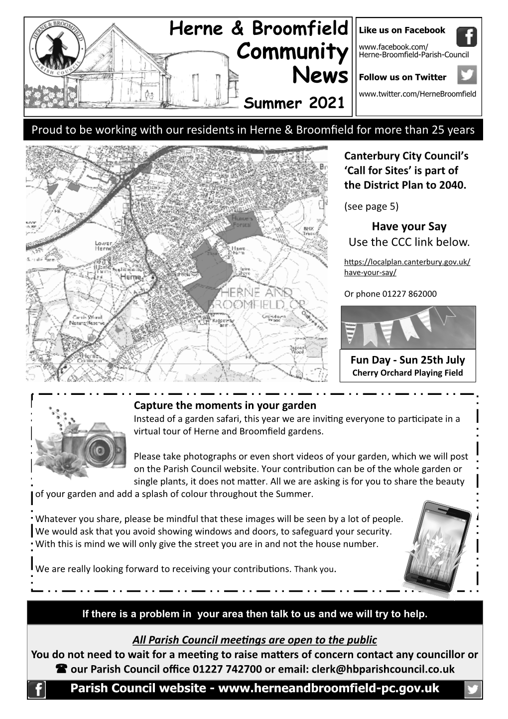 Latest Edition of the Herne & Broomfield Community News