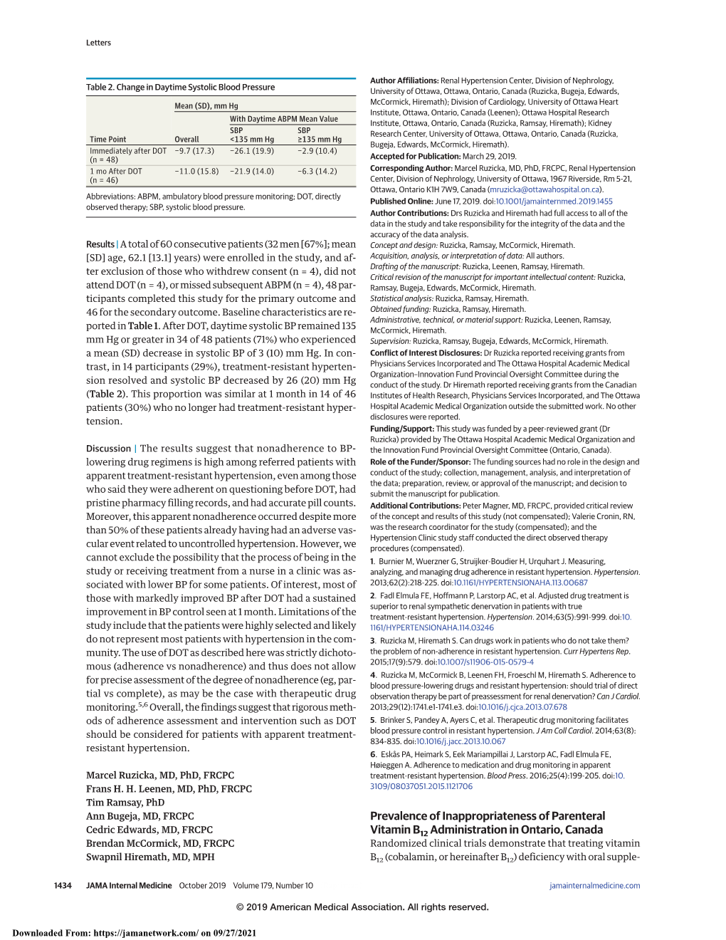 Error in Dates of Data Analysis in the Methods: the Research Letter Titled