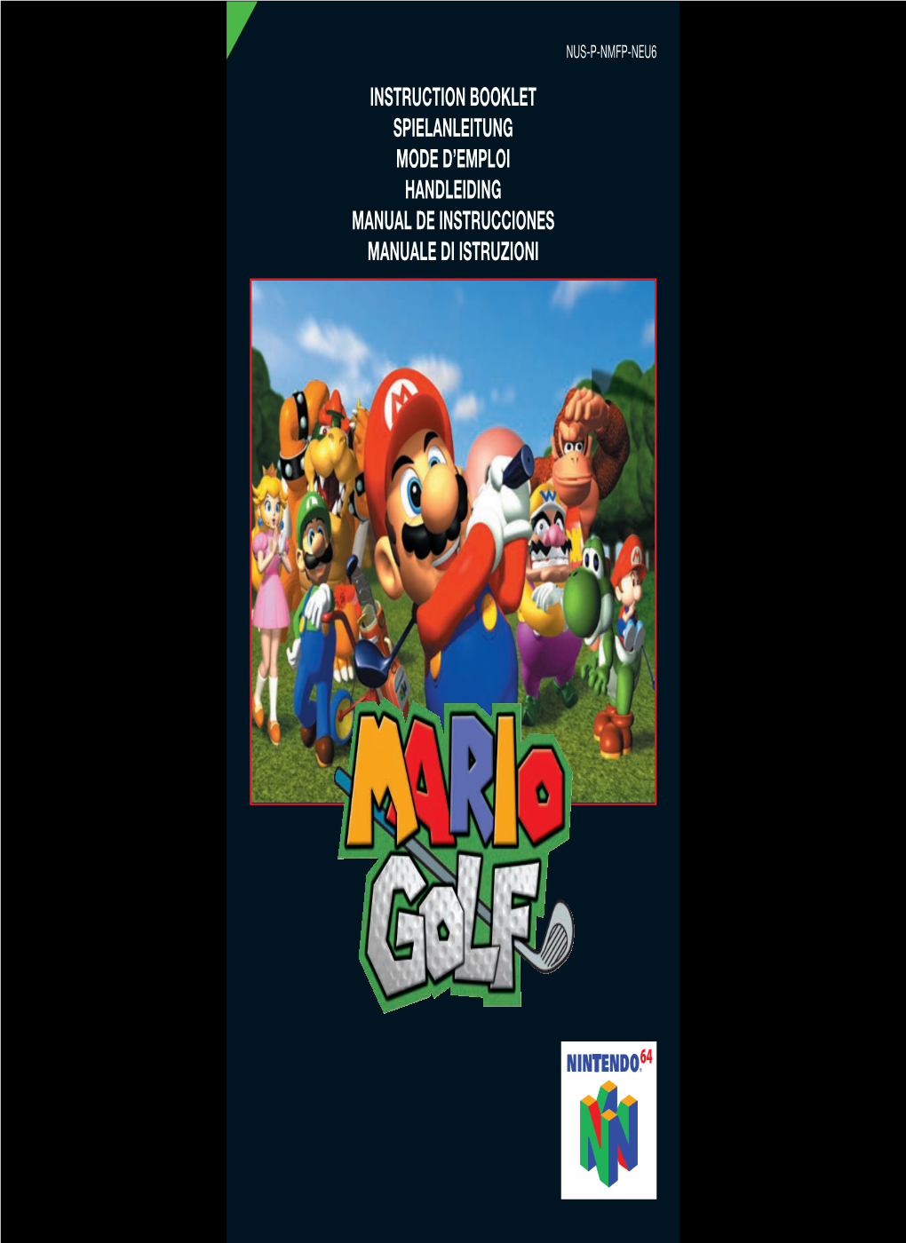 MARIO GOLF™ Game Pak for the Nintendo® System
