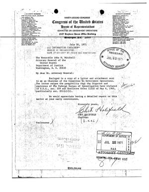 Jack Anderson FBI Files Release One File 20