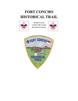 Fort Concho Historical Trail