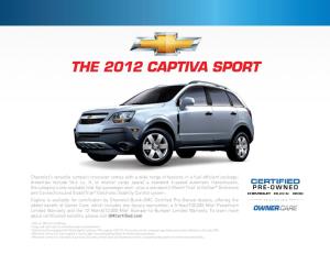 2012 Chevrolet Captiva 2012 Ford Escape 2012 Toyota RAV4 the Competition Sport LS (FWD) XLS (FWD) (FWD)