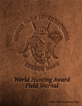 World Hunting Awards Breakdowns