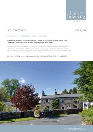 Ivy Cottage, Casterton