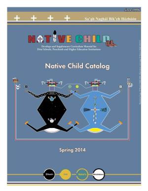 Native Child Catalog Spring 2013