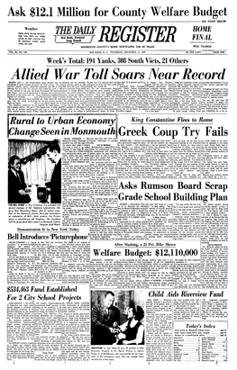Allied War Toll Soars Near Record SAIGON (AP) — the Allied Statistics Are Not Accurate for Son, but U.S