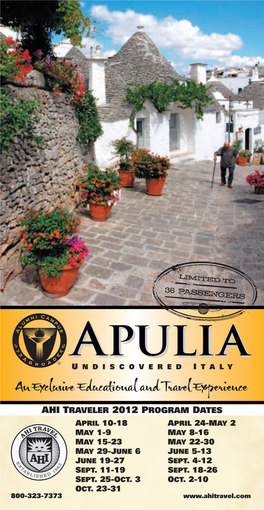 Apulia, Italy Brochure