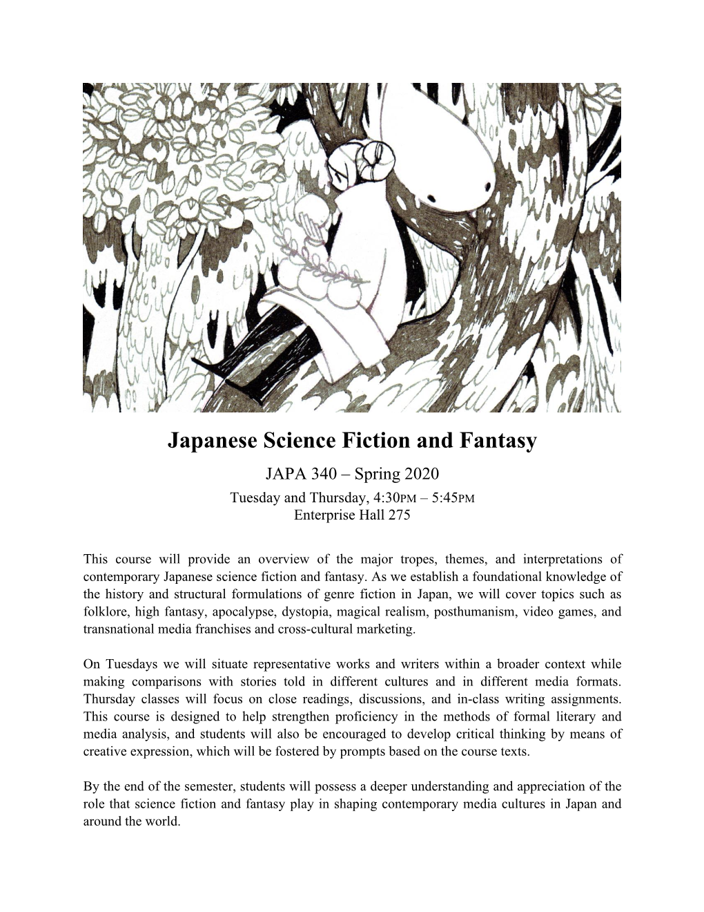 Japanese Science Fiction and Fantasy