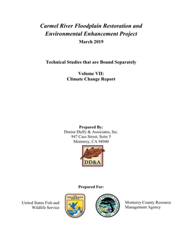 CRFREE Technical Studies Vol VII Climate Change Reports