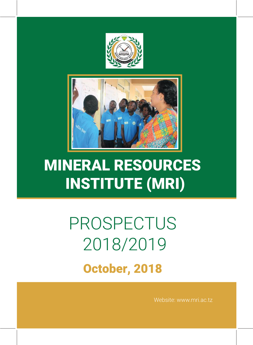 The United Republic of Tanzania Ministry of Minerals