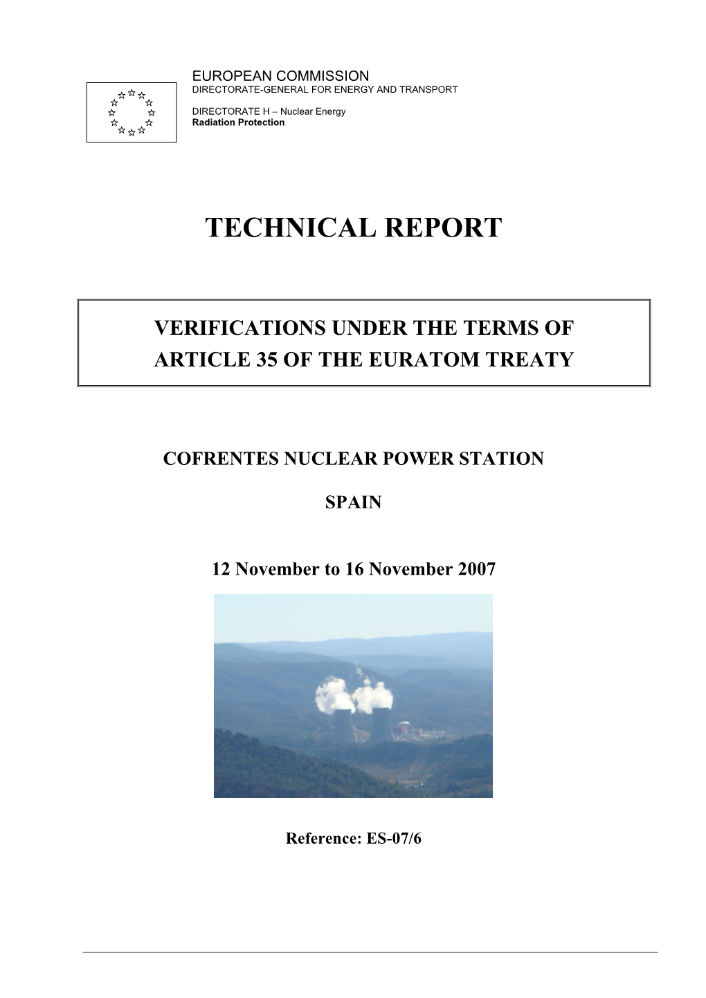 Technical Report Art35 Cofrentes 2007!AJ!Spain!