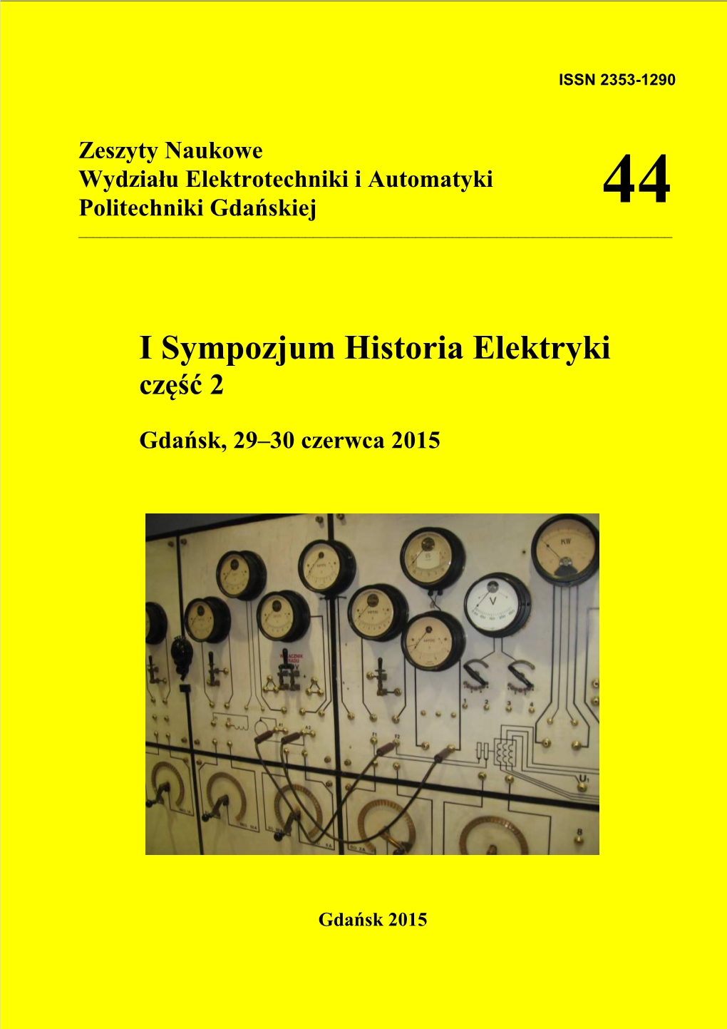 I Sympozjum Historia Elektryki Cz Ęść 2