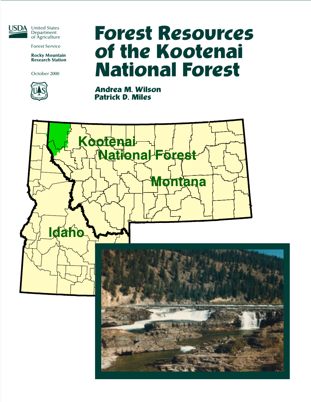Forest Resources of the Kootenai National Forest