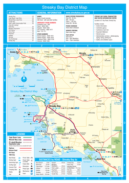 Streaky Bay District Map