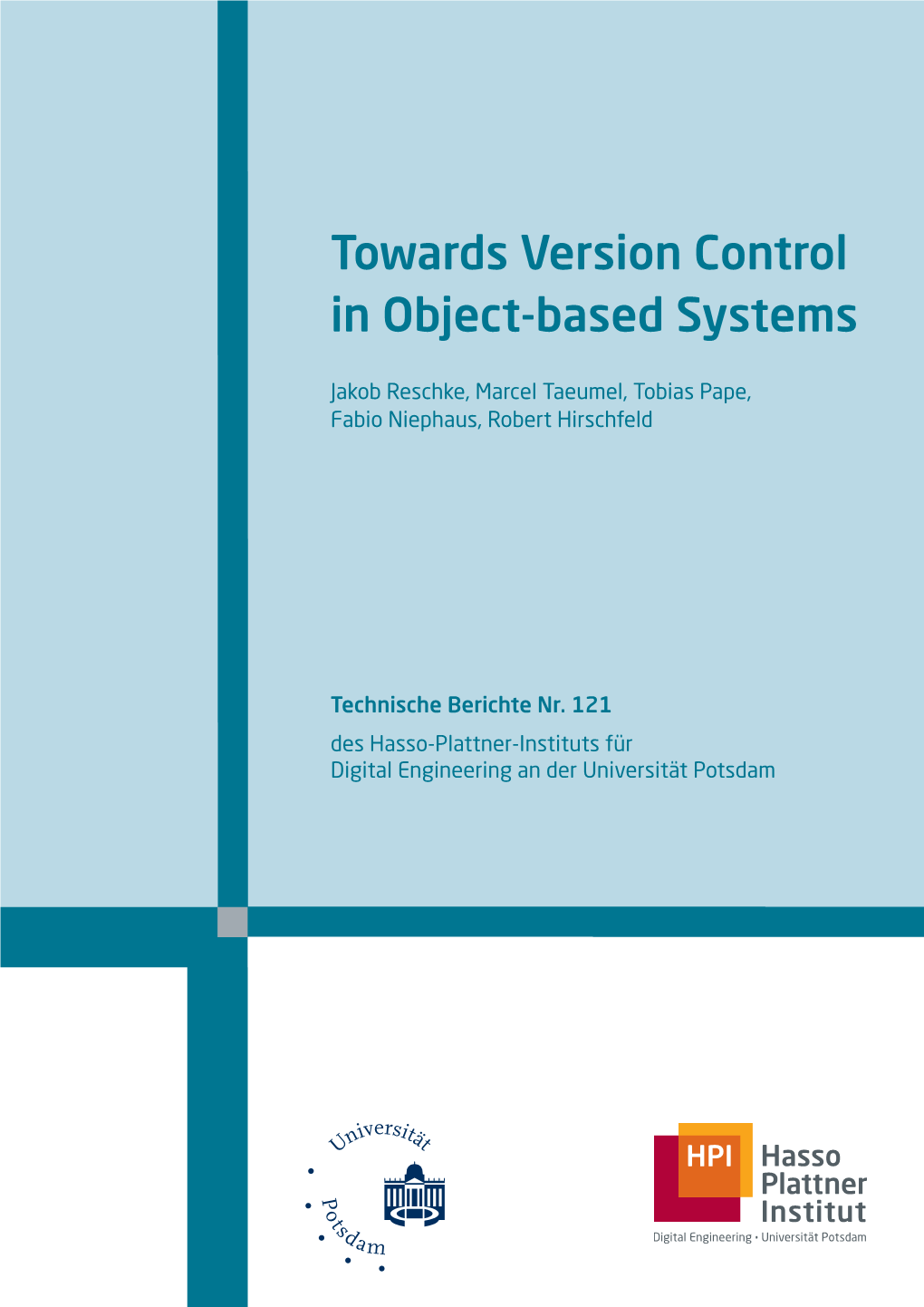 Towards Version Control in Object-Based Systems