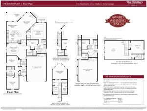 Floor Plan 3 to 5 Bedrooms | 2 to 3 Baths | 2-Car Garage