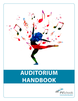 Pvschools Auditorium Handbook