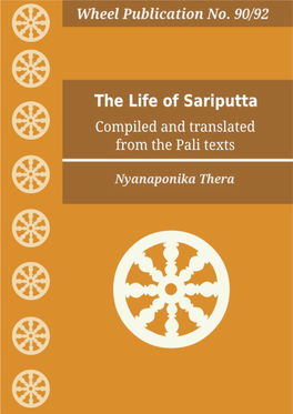 The Life of Sariputta