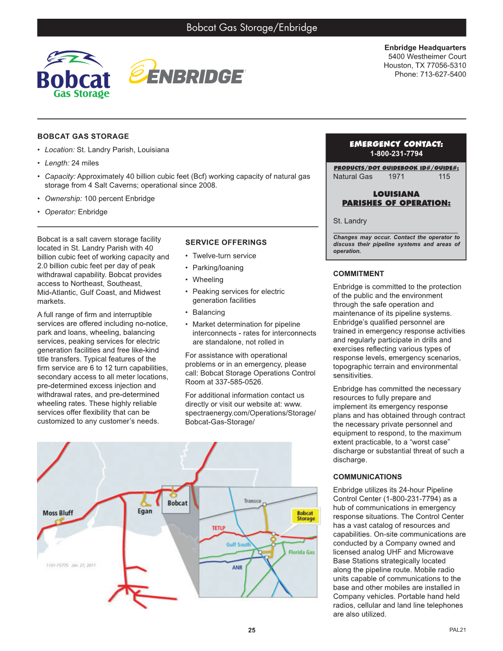 Bobcat Gas Storage/Enbridge