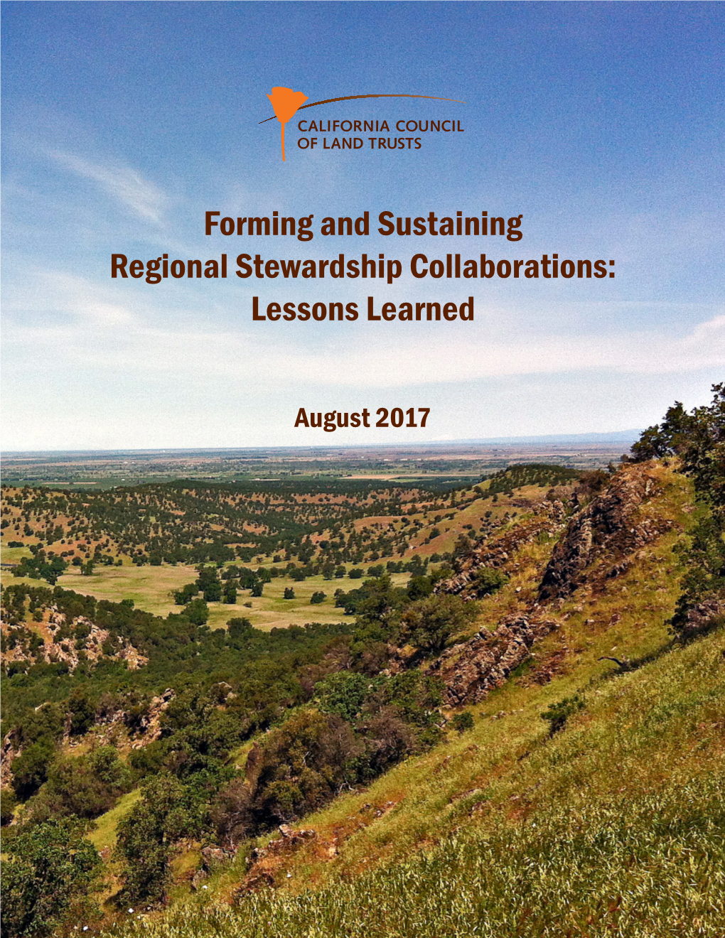 Forming and Sustaining Regional Stewardship Collaborations: Lessons Learned