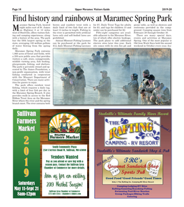 Find History and Rainbows at Maramec Spring Park