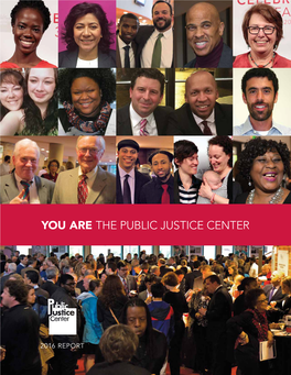 You Are the Public Justice Center