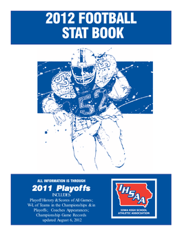 2012 Football Stat Book