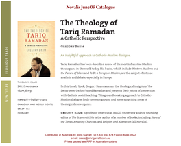 The Theology of Tariq Ramadan