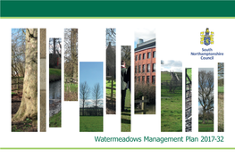Watermeadows Management Plan 2017-32 Acknowledgements
