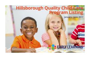 Hillsborough Quality Child Care Program Listing