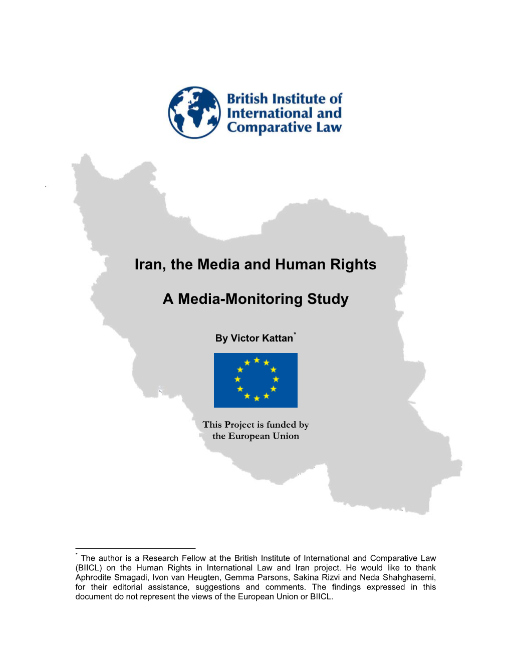 Iran Media Monitoring Study