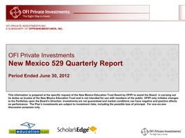 Ofi Private Investments Inc