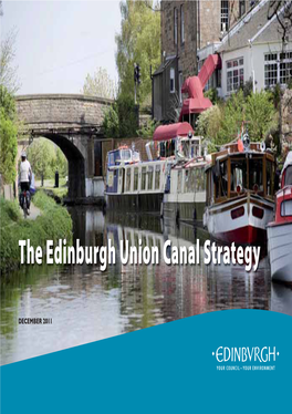 The Edinburgh Union Canal Strategy