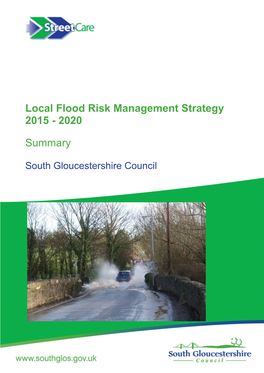 Local Flood Risk Management Strategy 2015 - 2020