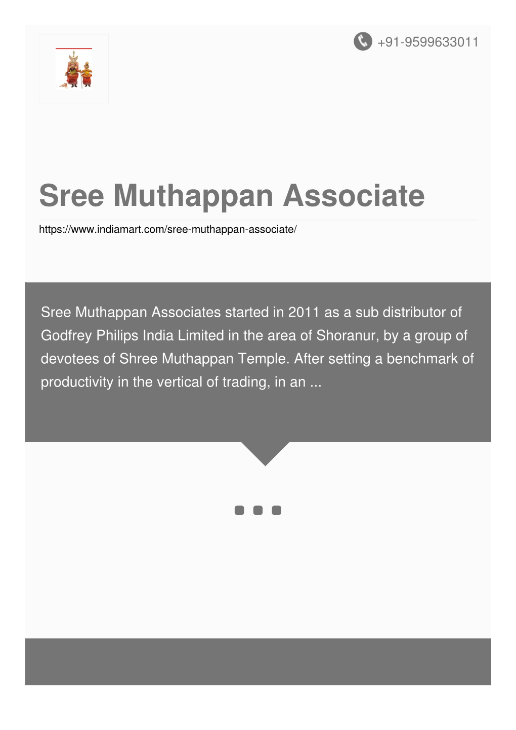 Sree Muthappan Associate