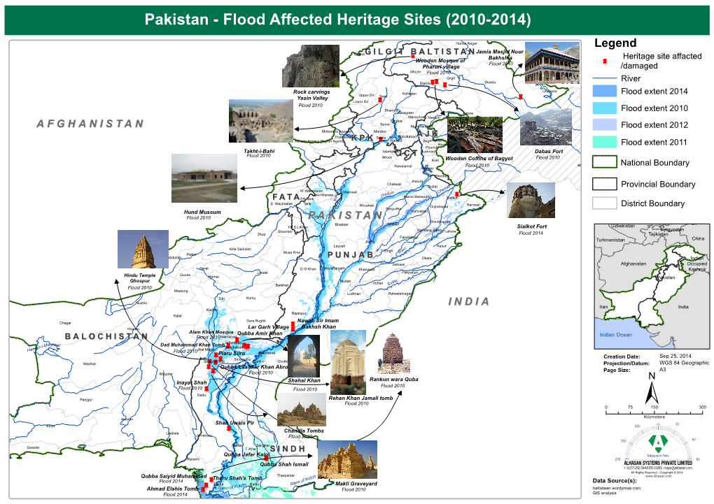 Pakistan - Flood Affected Heritage Sites (2010-2014)