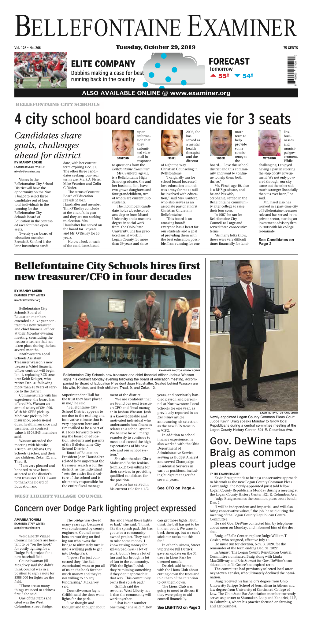 BELLEFONTAINE EXAMINER Vol