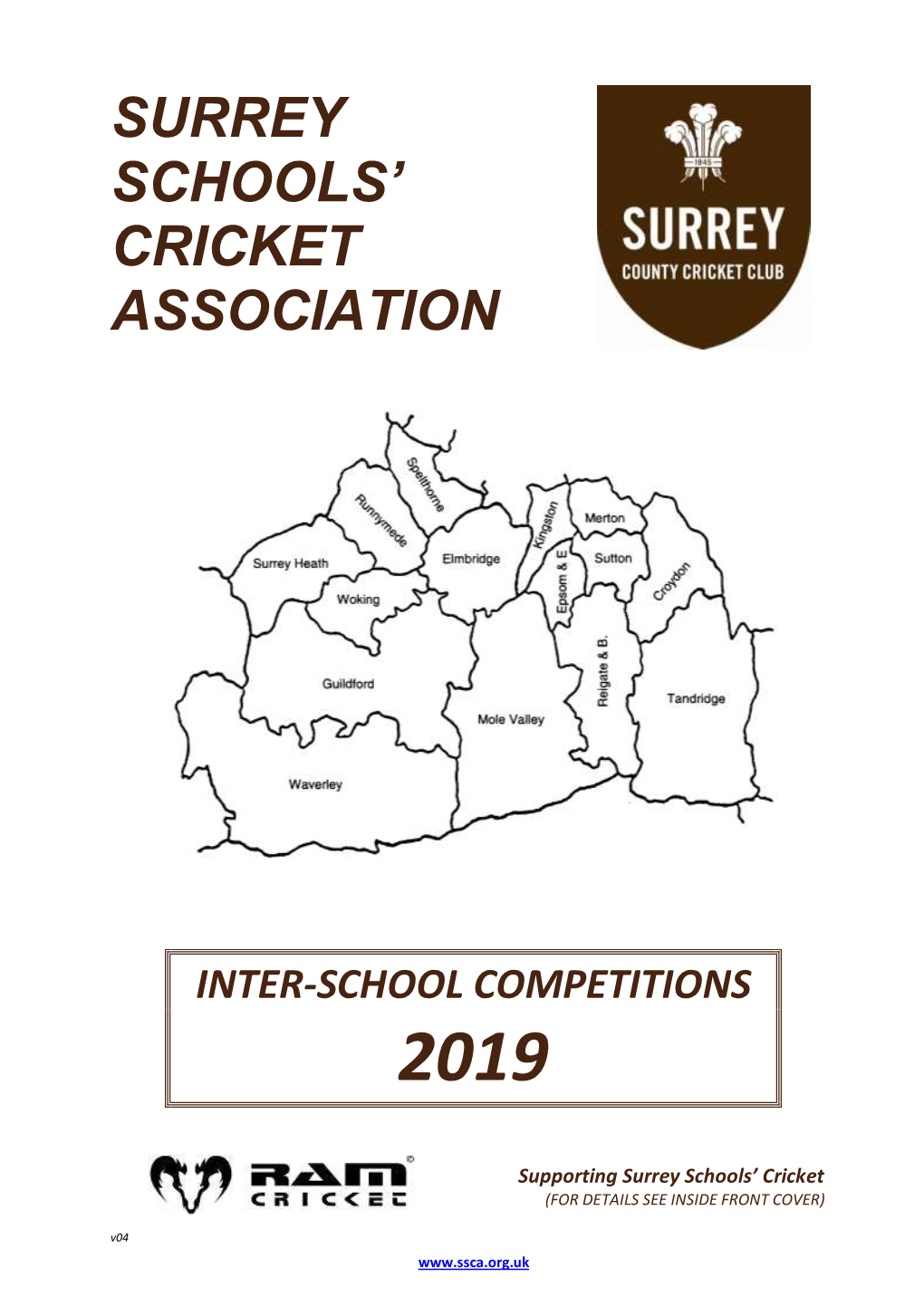 SSCA Competitions Booklet 2019