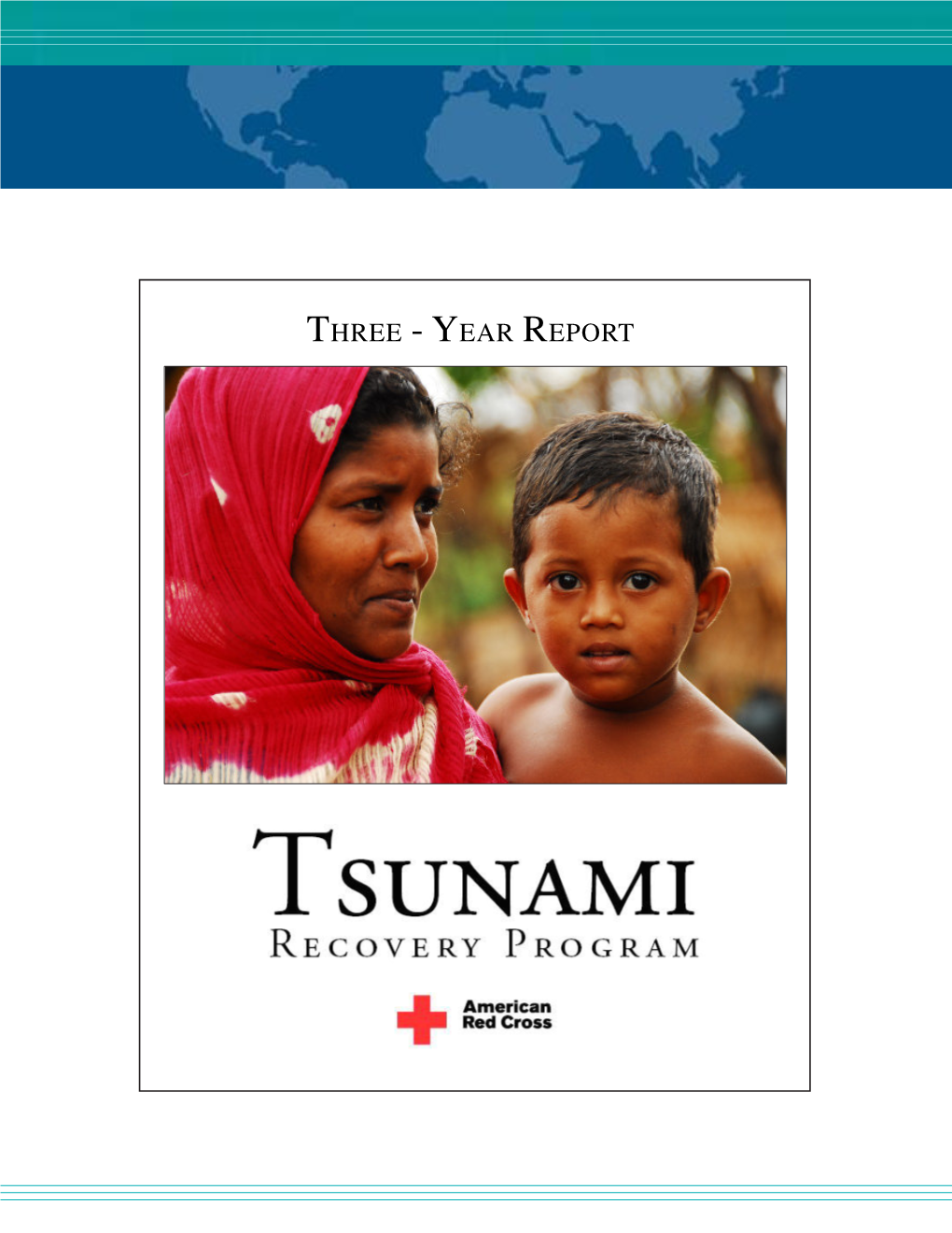 Tsunami Recovery Program Three-Year Report