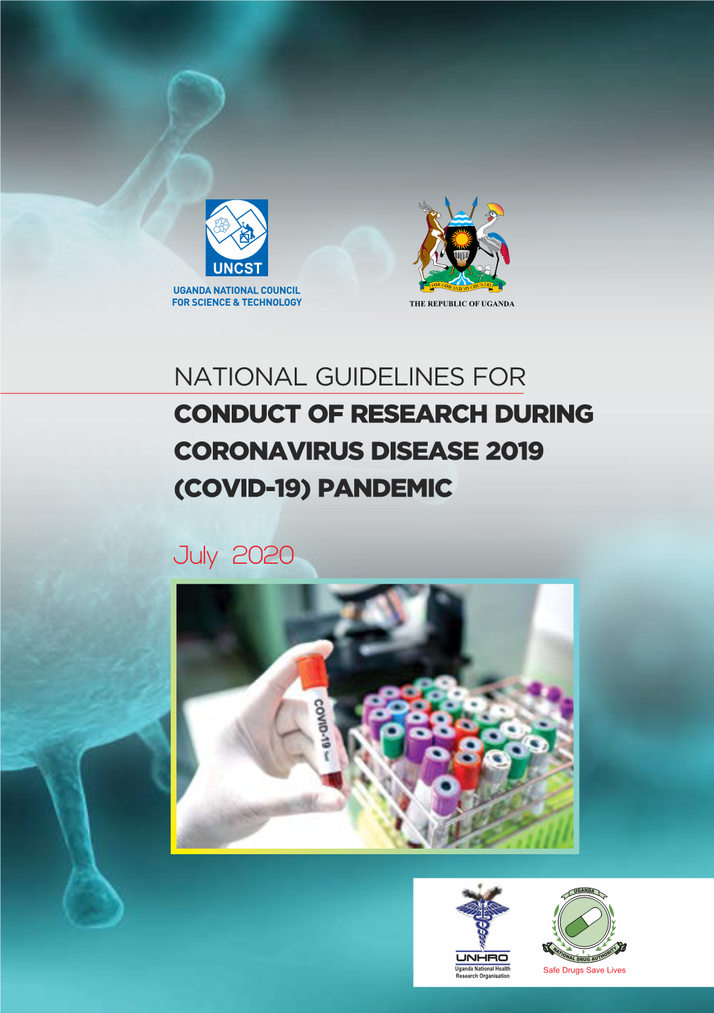 National Guidelines for Conduct of Research During Coronavirus Disease 2019 (Covid-19) Pandemic