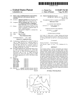 (12) United States Patent (10) Patent No.: US 8,007,762 B2 Lefenfeld Et Al