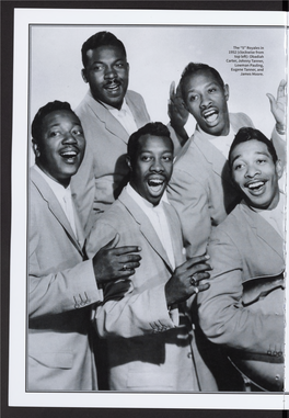 The “5” Royales in 1952 (Clockwise from Top Left): Obadiah Carter, Johnny Tanner, Lowman Pauling, Eugene Tanner, and James Moore