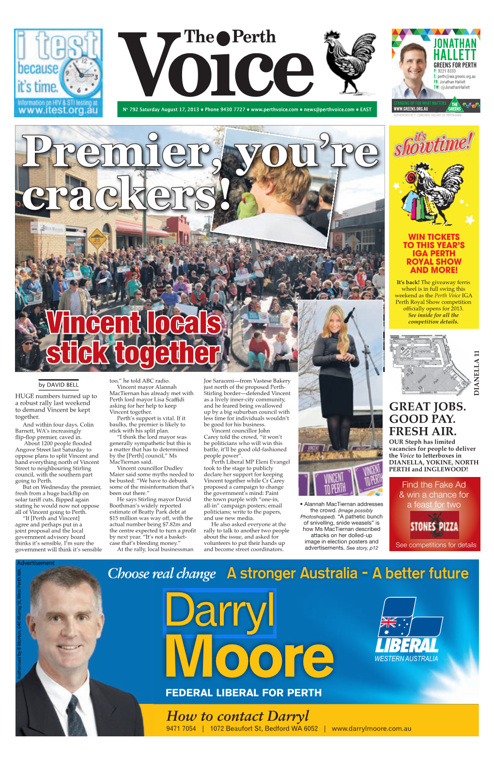 The Perth Voice East