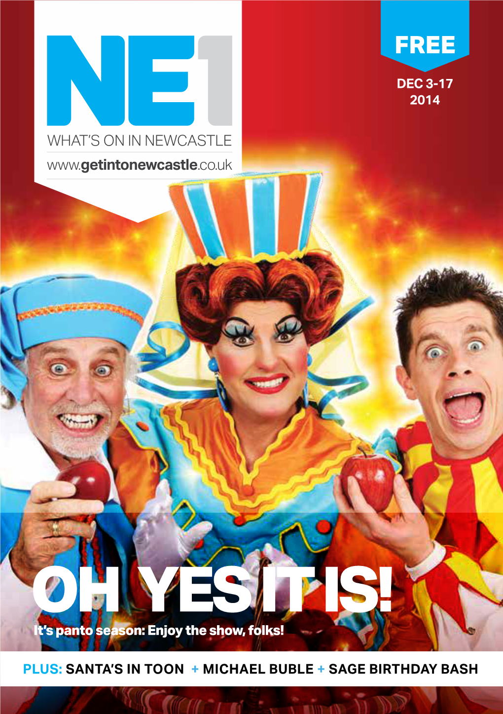 OH YES IT IS! It’S Panto Season: Enjoy the Show, Folks!