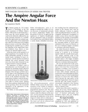 The Ampère Angular Force and the Newton Hoax by Laurence Hecht