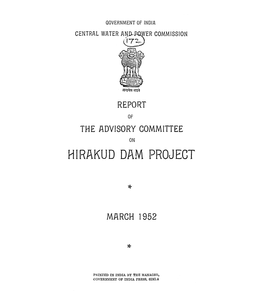 Hirakud Dam Project