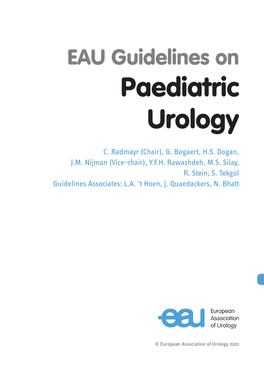 Paediatric Urology