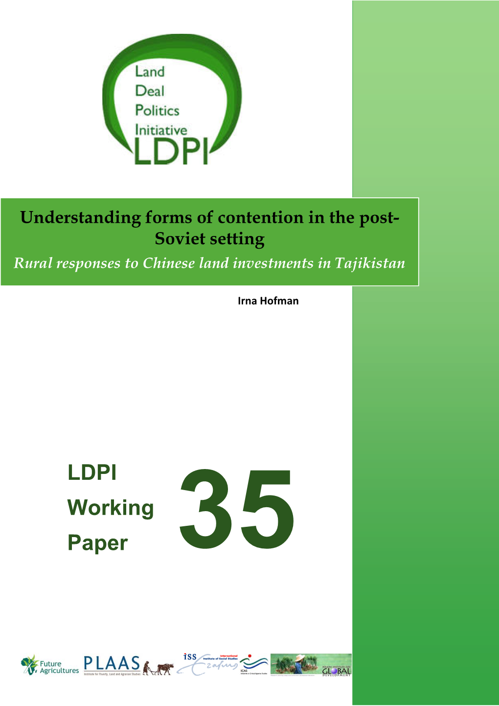 LDPI Working Paper