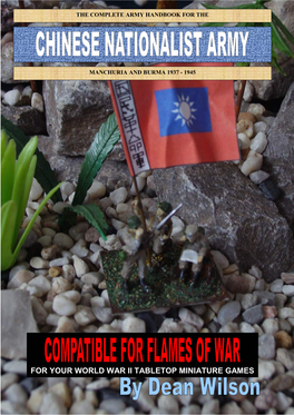 Flamesofwar Handbook on Chinese Nationalist Forces: Manchuria